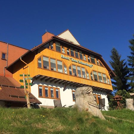 Hotel Zum Schneekopf "Garni" Gehlberg Dış mekan fotoğraf